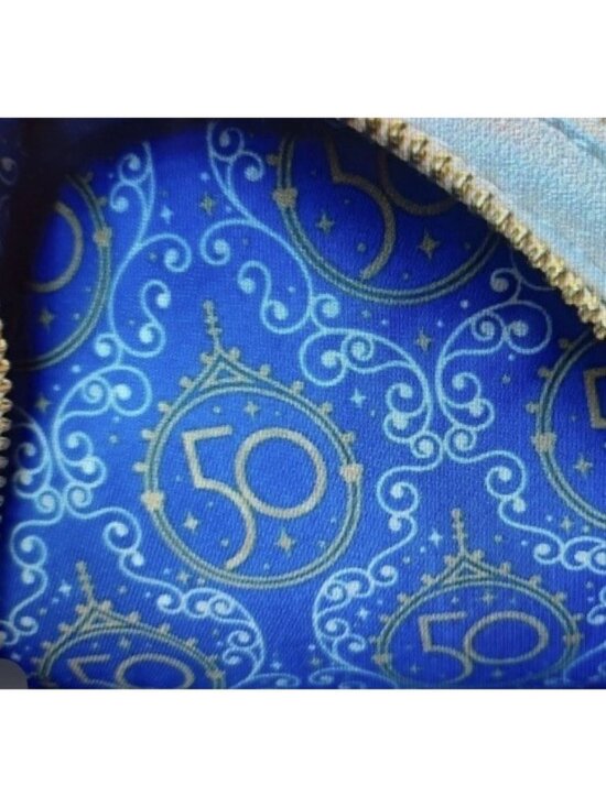 Loungefly Disney Parks 50th Magic Kingdom Cinderella Castle Mini Backpack NWT